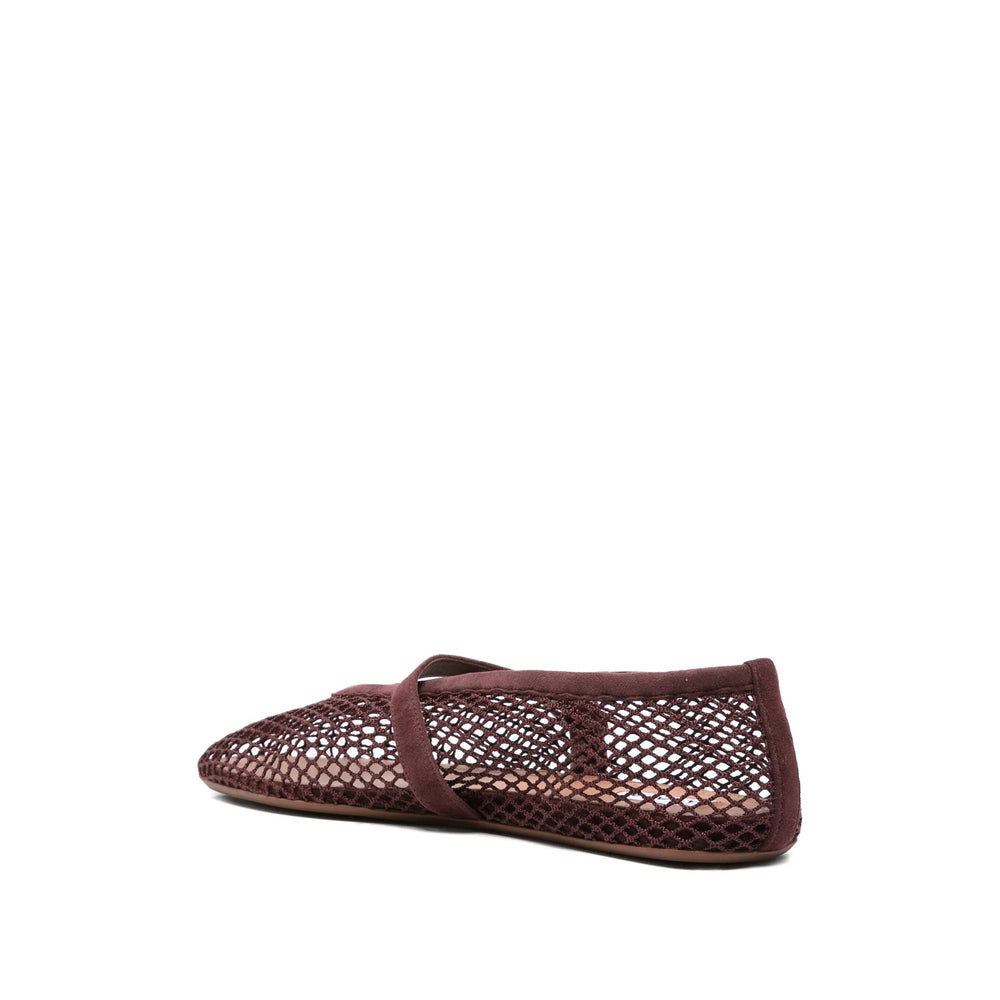 Alaïa Red Ballet Flats Women ALAIA