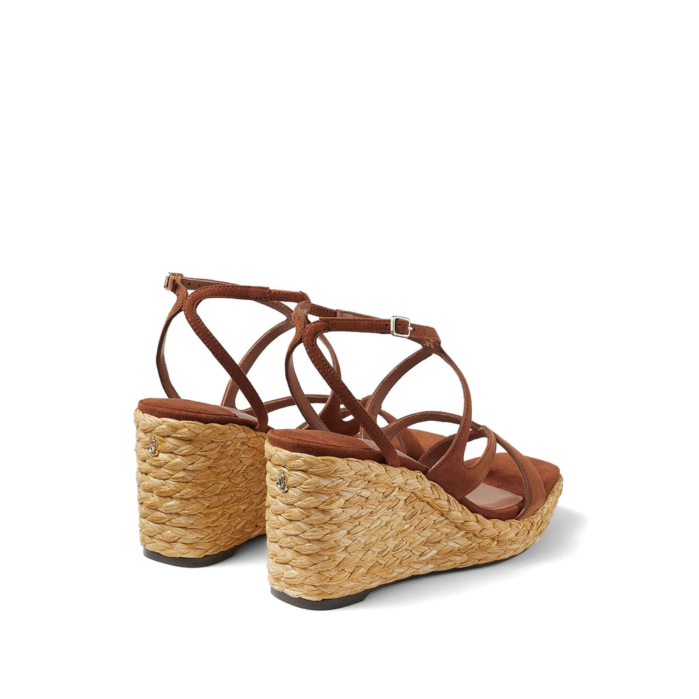 Jimmy Choo Brown Sandals Women JIMMY CHOO