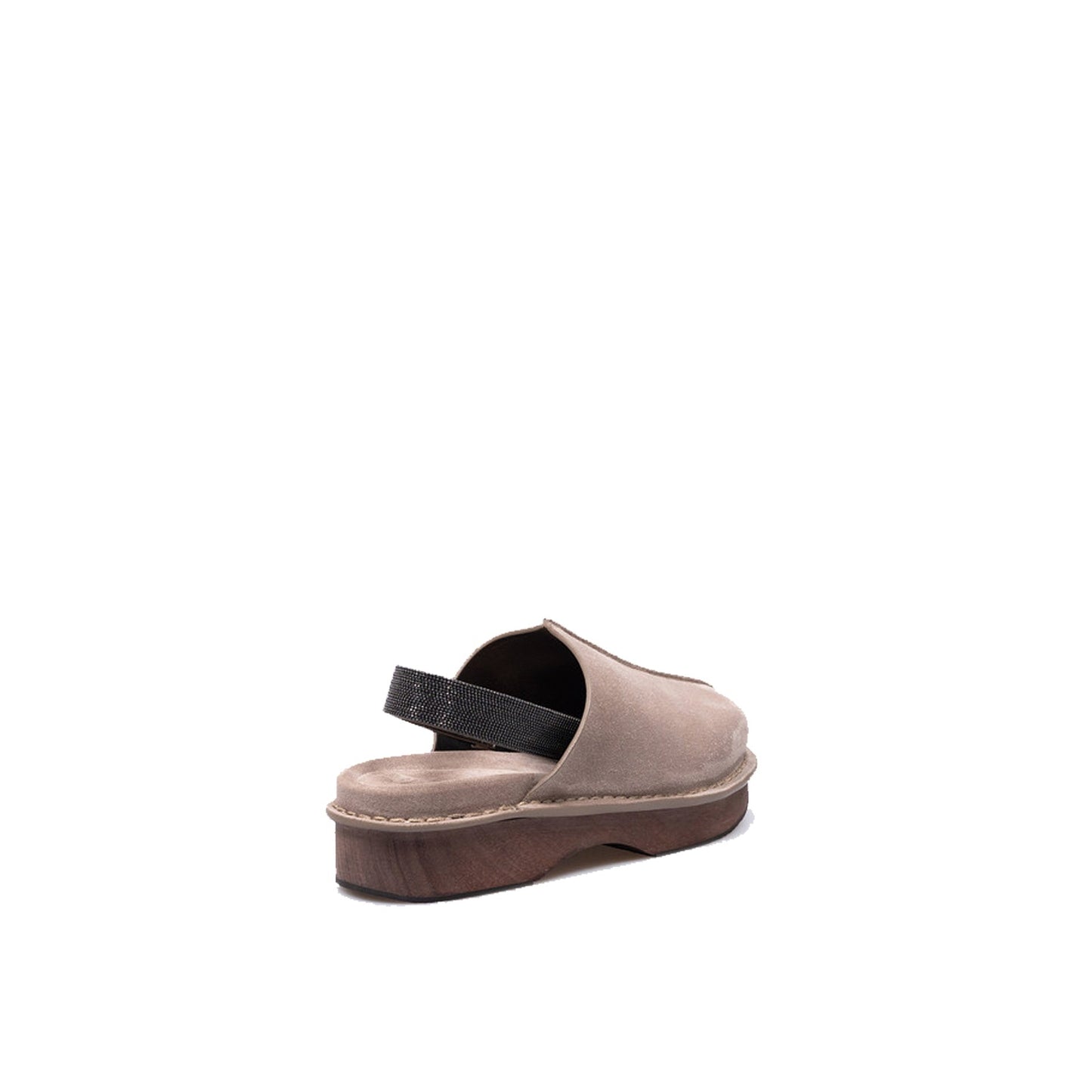 Brunello Cucinelli Suede Clogs Mules Women BRUNELLO CUCINELLI