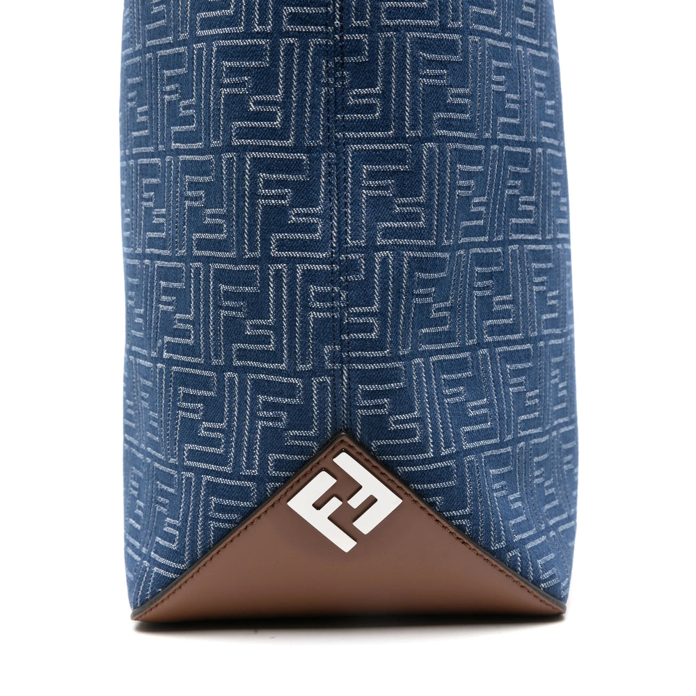 Fendi Blue Tote Bags Men Men FENDI