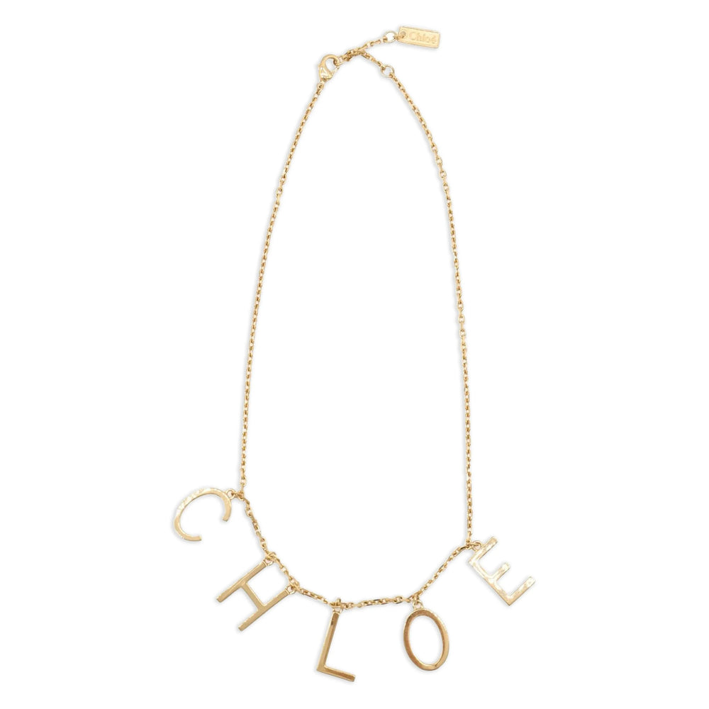 Chloé Gold Necklaces Women CHLOE