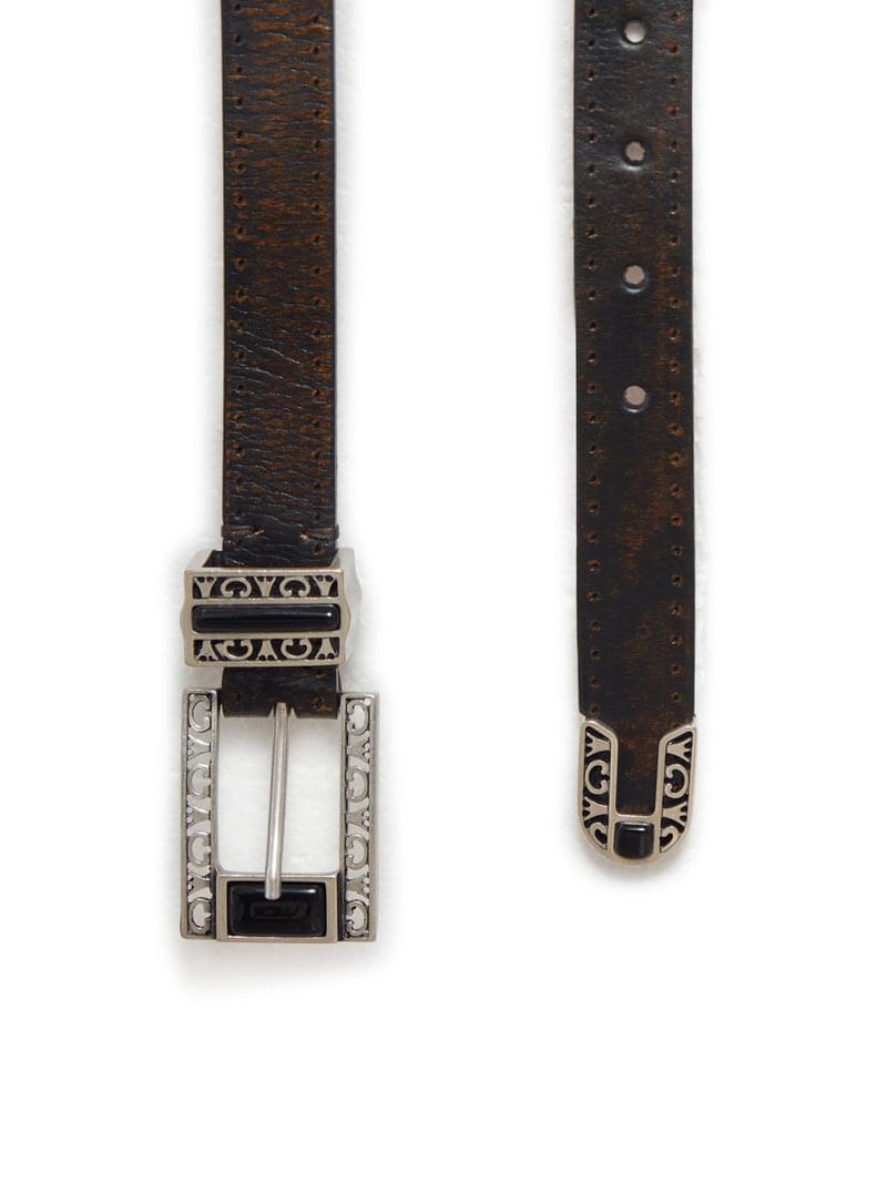 Golden Goose Deluxe Brand Women Leather Belt With Decorated Buckle GOLDEN GOOSE