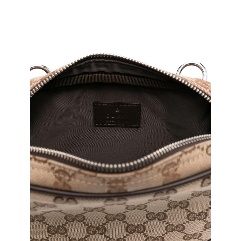 Gucci Neutrals Messenger Bags Men GUCCI