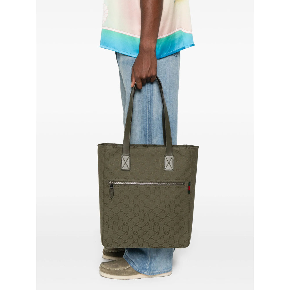 Gucci Green Tote Bags Men GUCCI