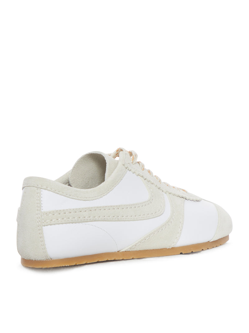 Dries Van Noten Women Two-Tone Leather And Suede Sneakers DRIES VAN NOTEN
