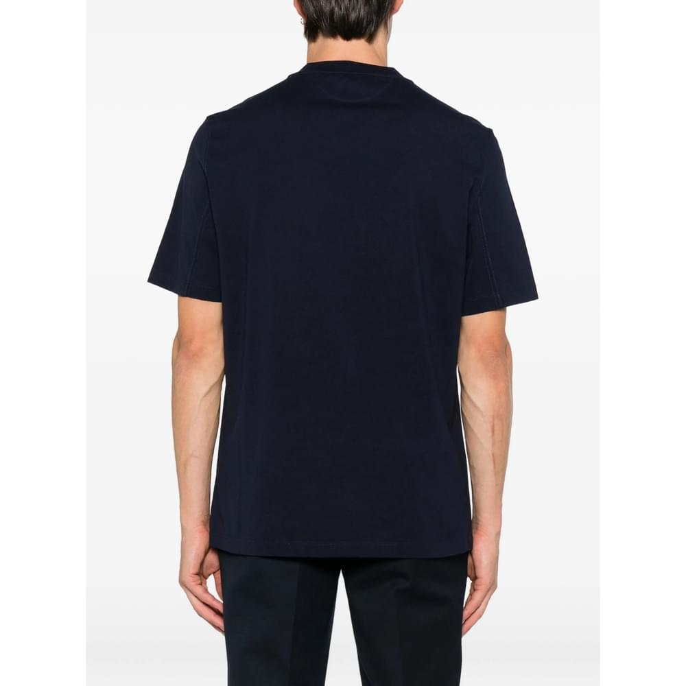 Brunello Cucinelli Blue T-Shirts & Vests - T-Shirts Men BRUNELLO CUCINELLI