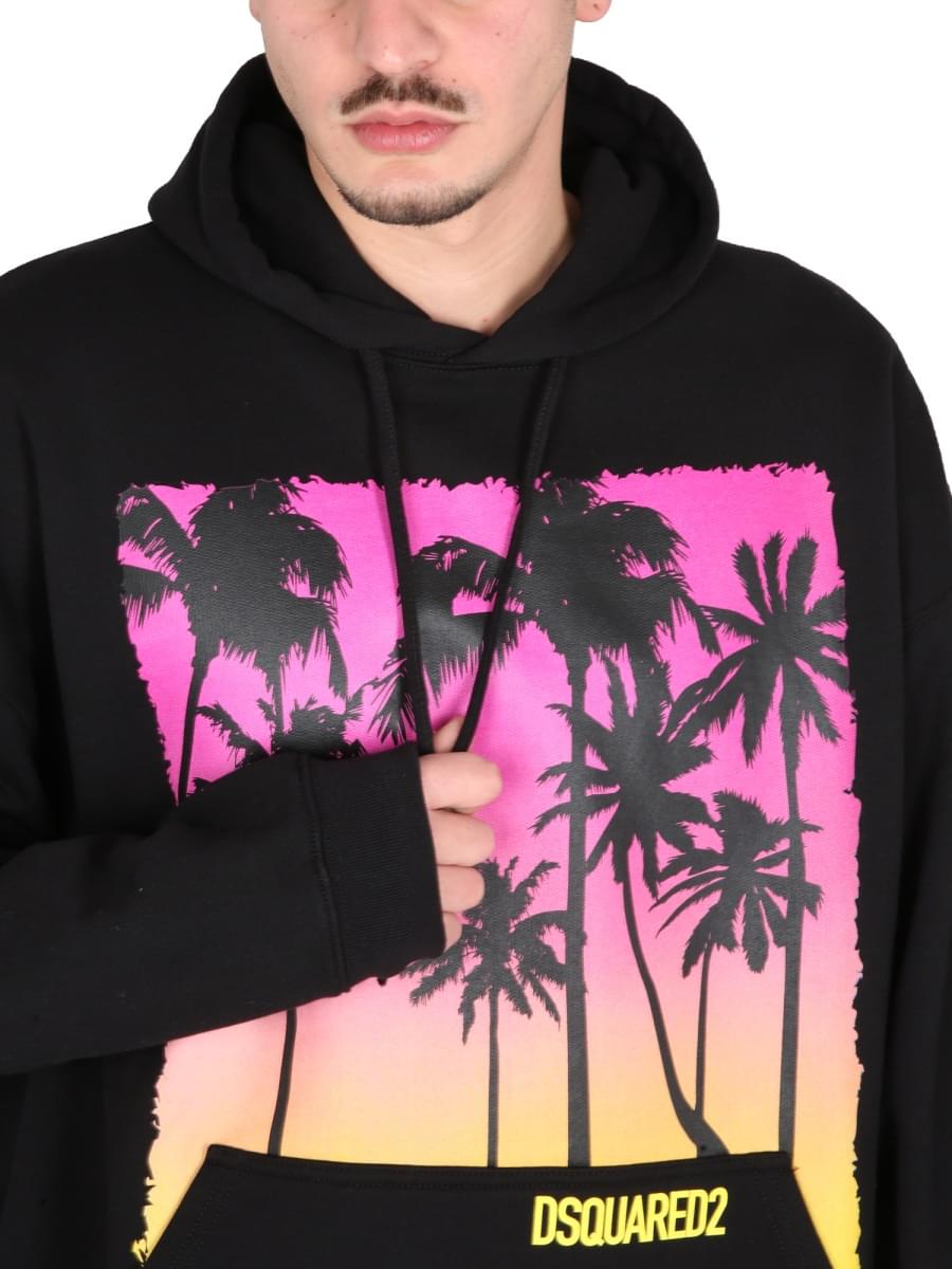 Dsquared Men Sunrise Print Sweatshirt DSQUARED2