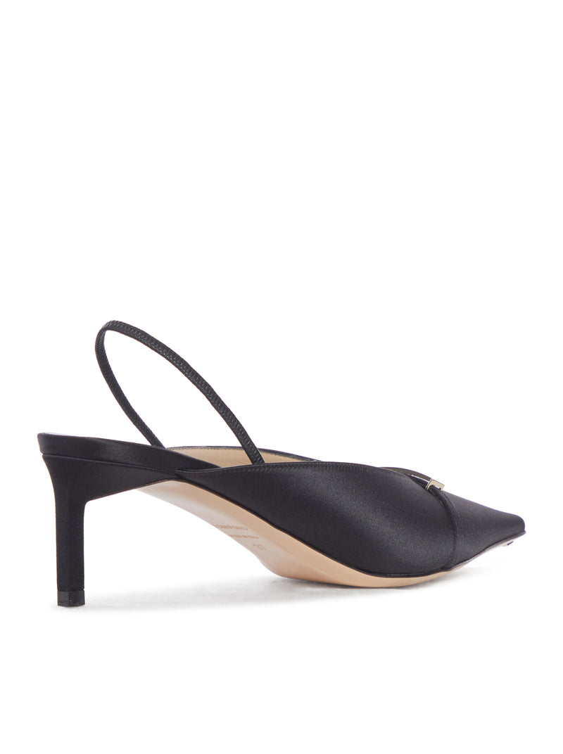 Tom Ford Women Tom Ford Slingback In Silk Satin TOM FORD