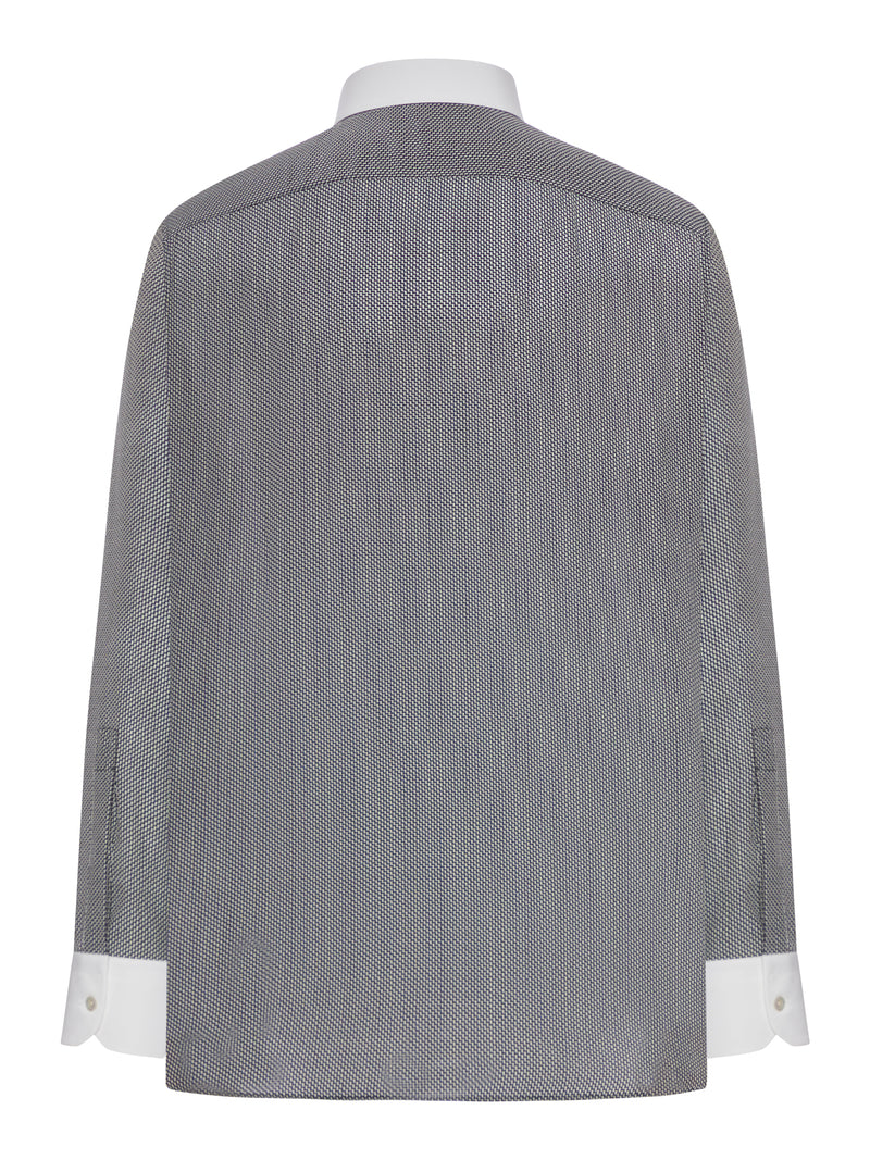 Tom Ford Men Silk Shirt With Graphic Print TOM FORD