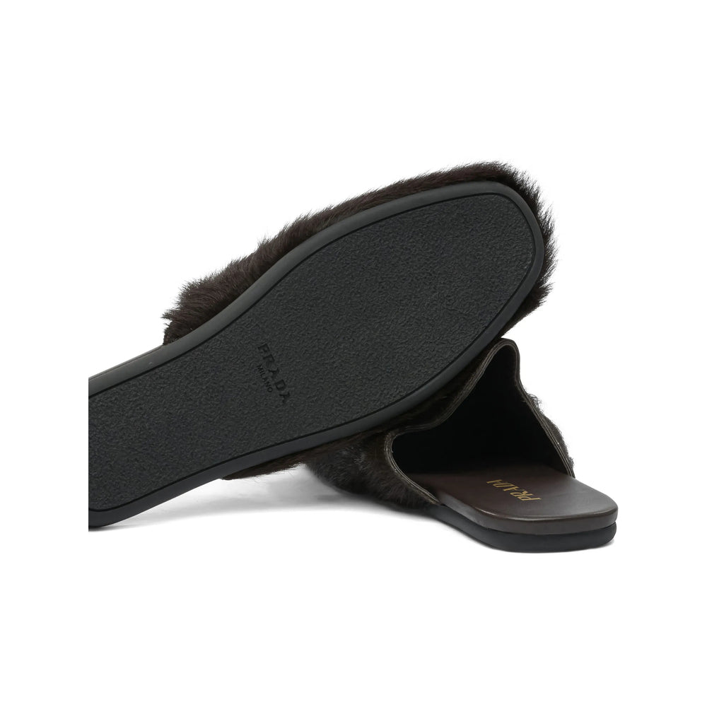 Prada Brown Slippers Women PRADA