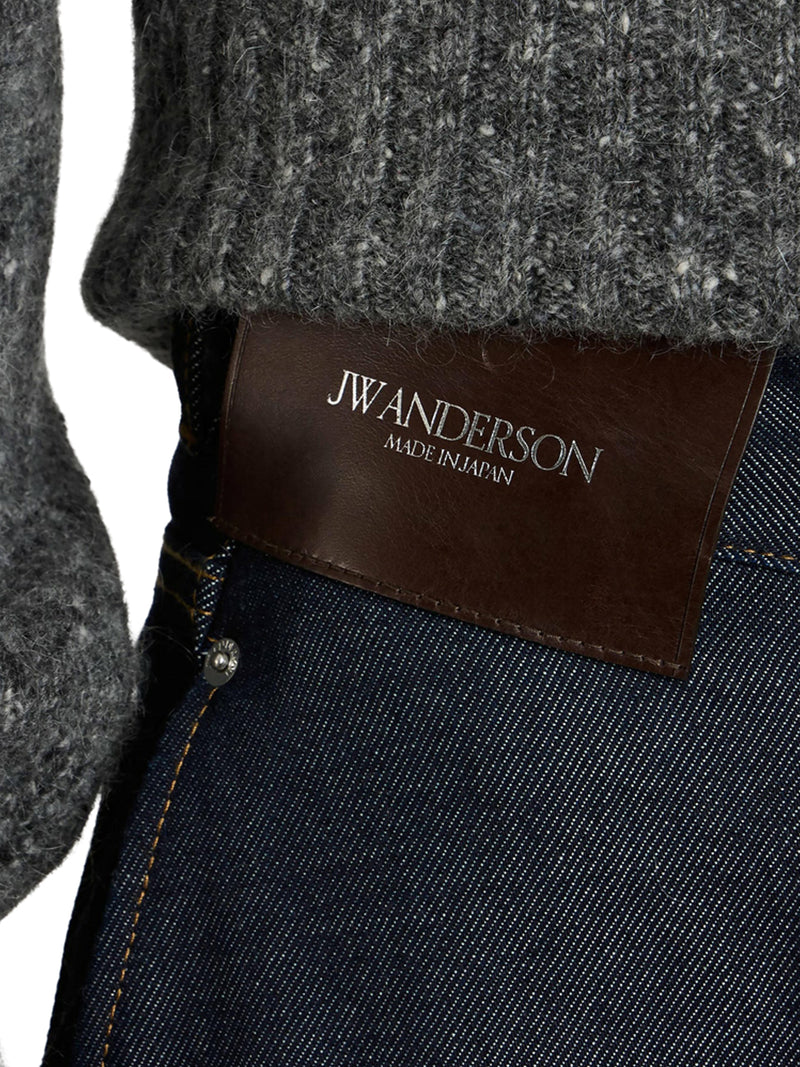 J.W.Anderson Men Workwear Jeans With Off-Centralized Closure J.W. ANDERSON