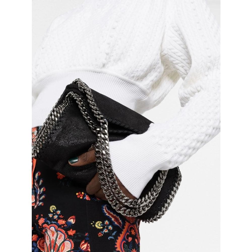 Stella Mccartney Black Tote Bags Women STELLA MCCARTNEY