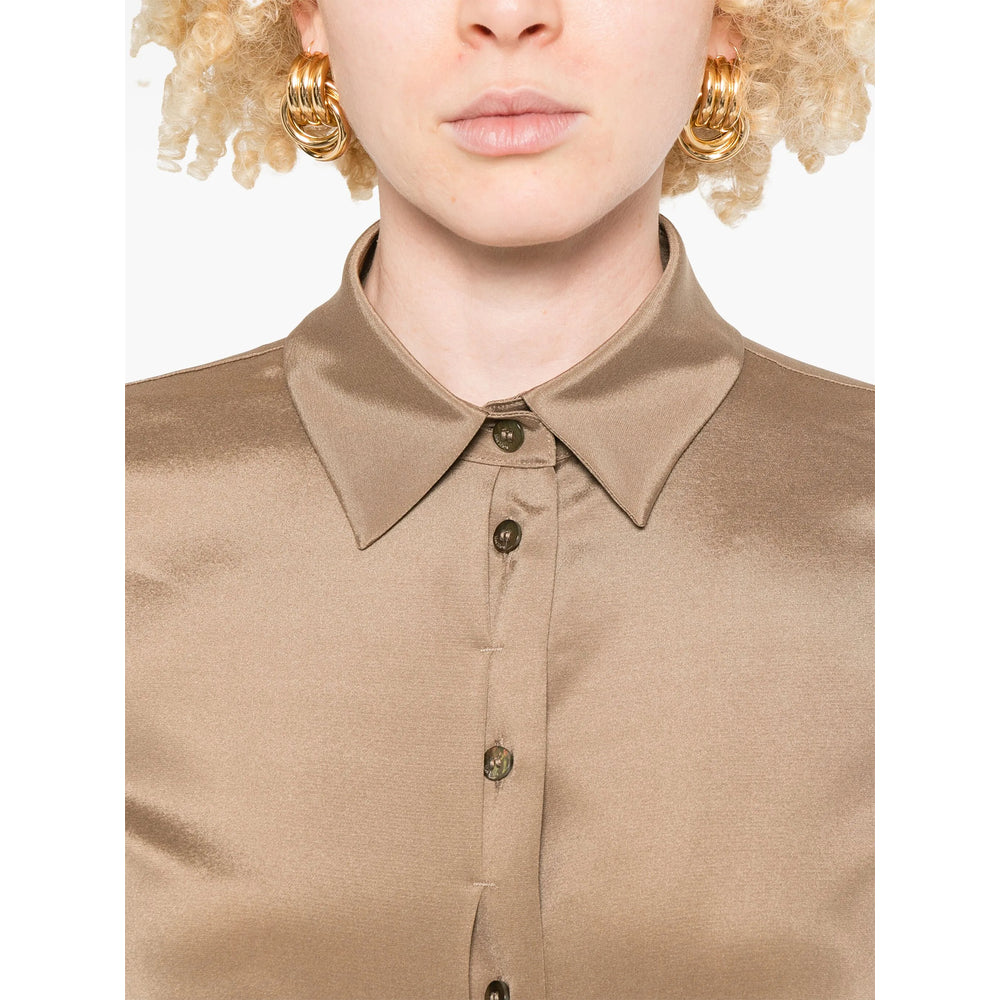 Max Mara Brown Tops - Shirts Women MAX MARA