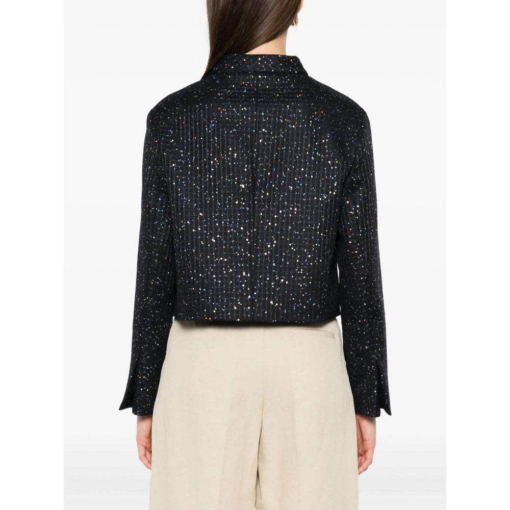 Max Mara Studio Blue Jackets - Cropped Jackets Women MAX MARA STUDIO