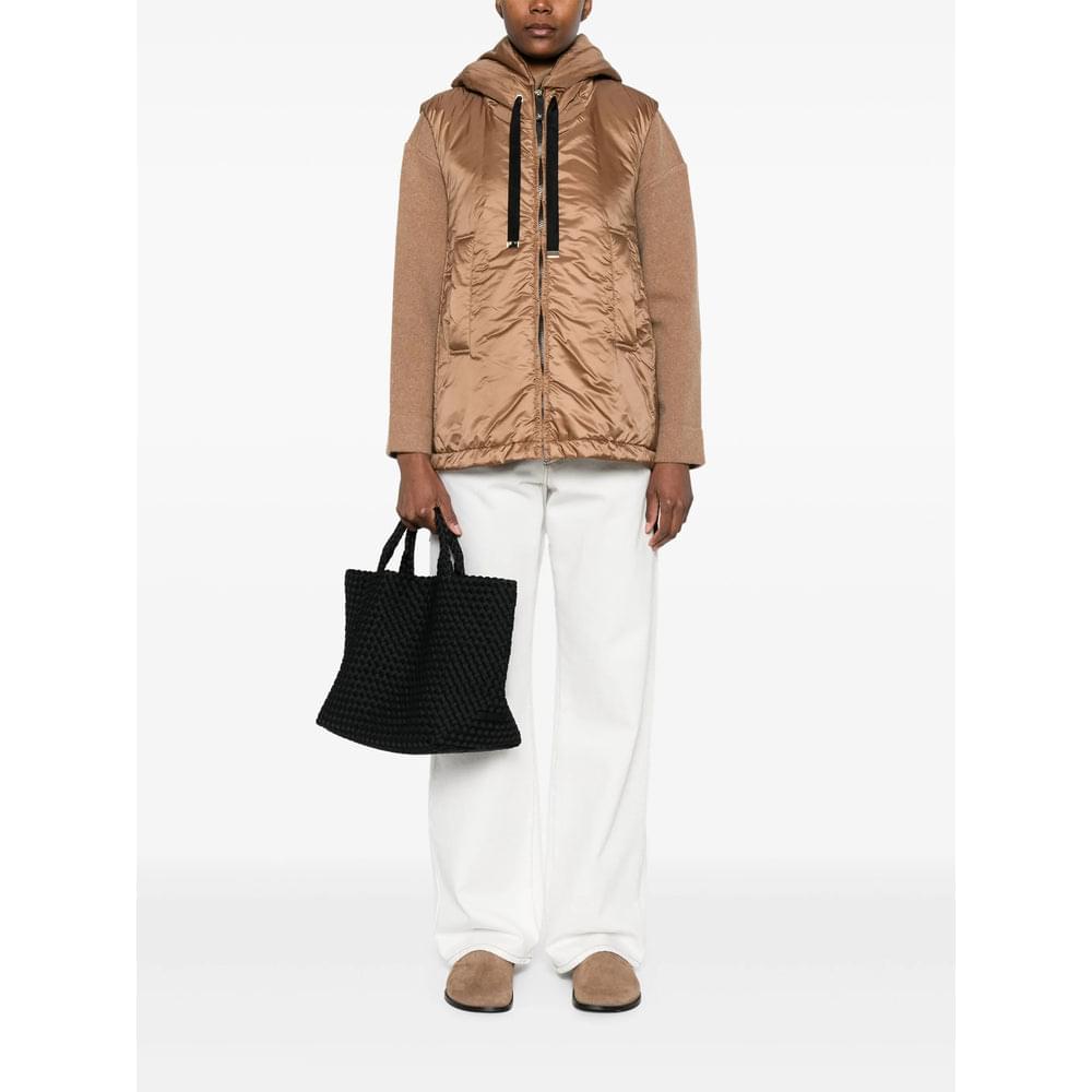 Max Mara The Cube Brown Jackets - Waistcoat & Gilets Women MAX MARA THE CUBE