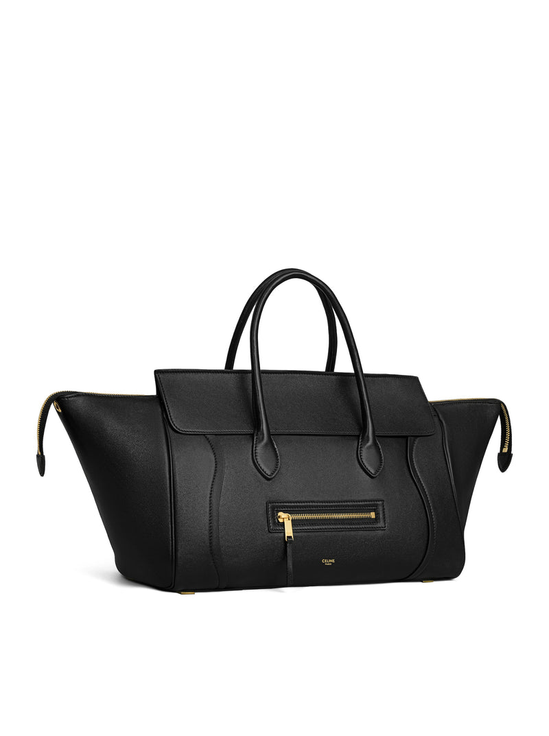 Celine Women Medium Luggage Bag In Soft Glossy Lambskin CELINE