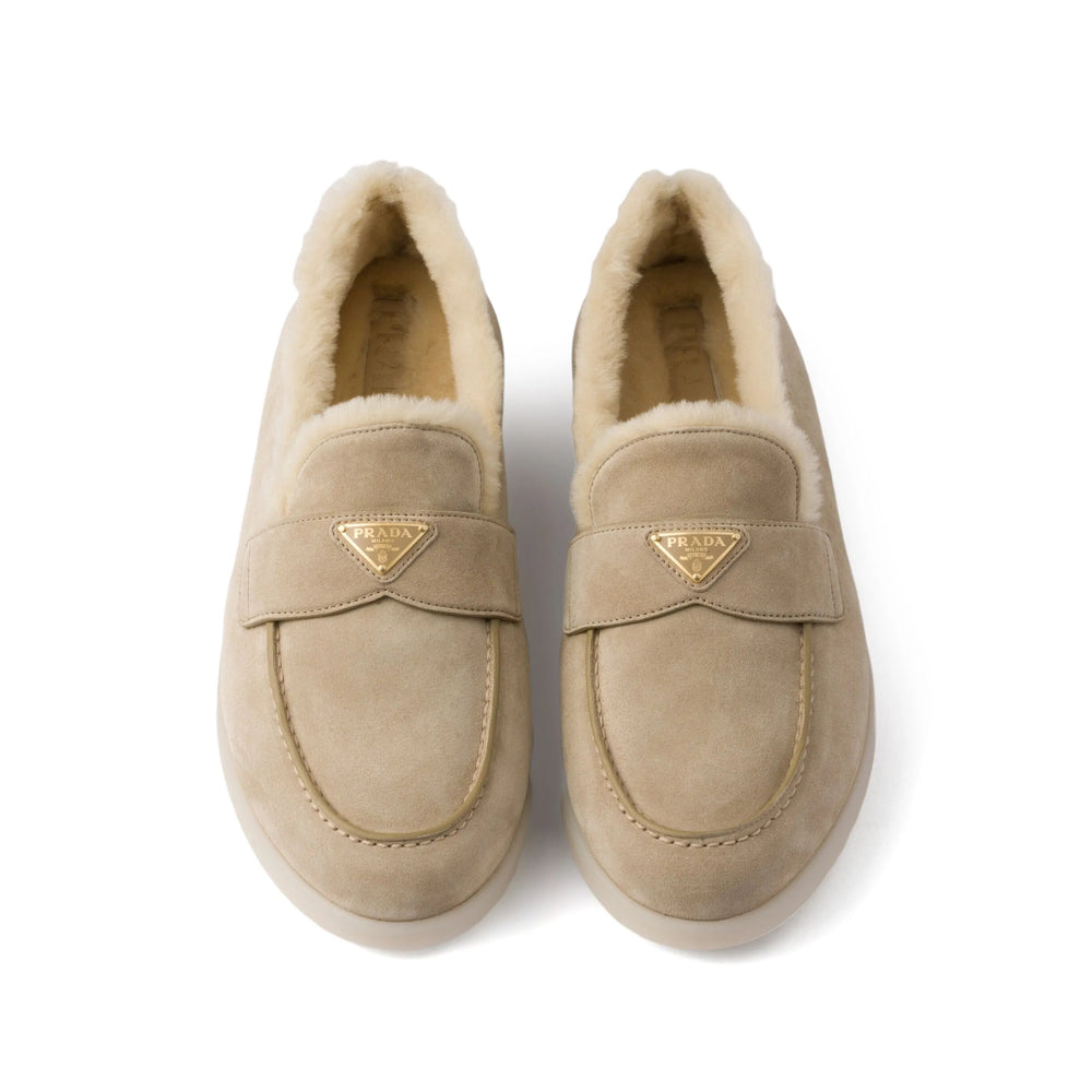 Prada Neutrals Loafers Men PRADA