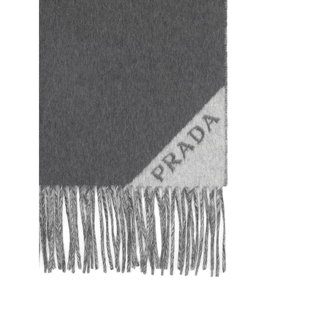 Prada Grey Scarves Men PRADA