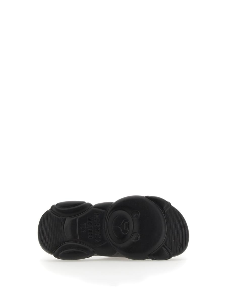 Moschino Women Rubber Teddy Sole Mules MOSCHINO