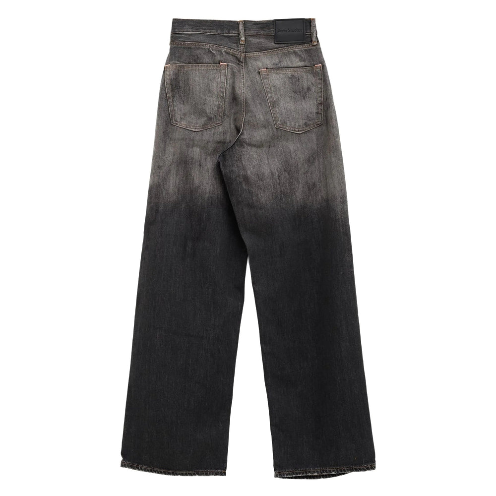 Acne Studios Black Denim - Loose-Fit Jeans Men