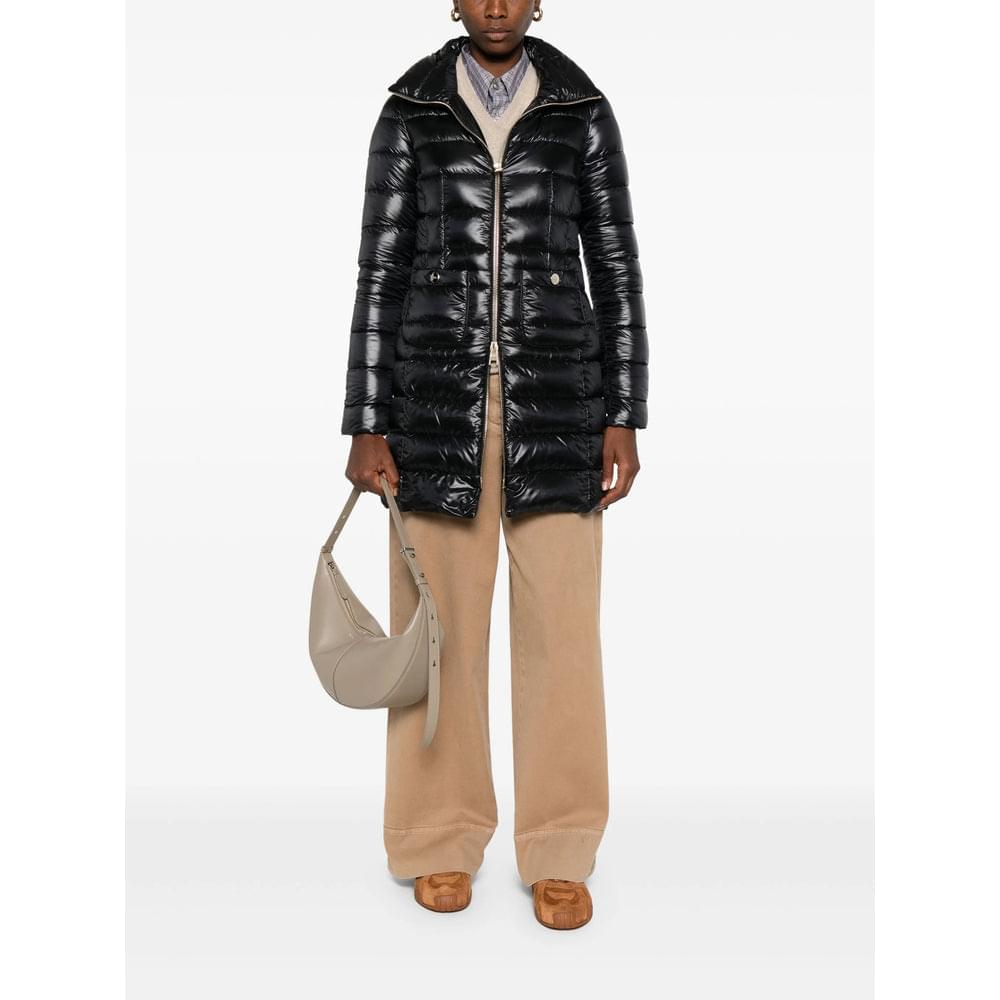 Herno Black Coats - Single Breasted Coats Women HERNO