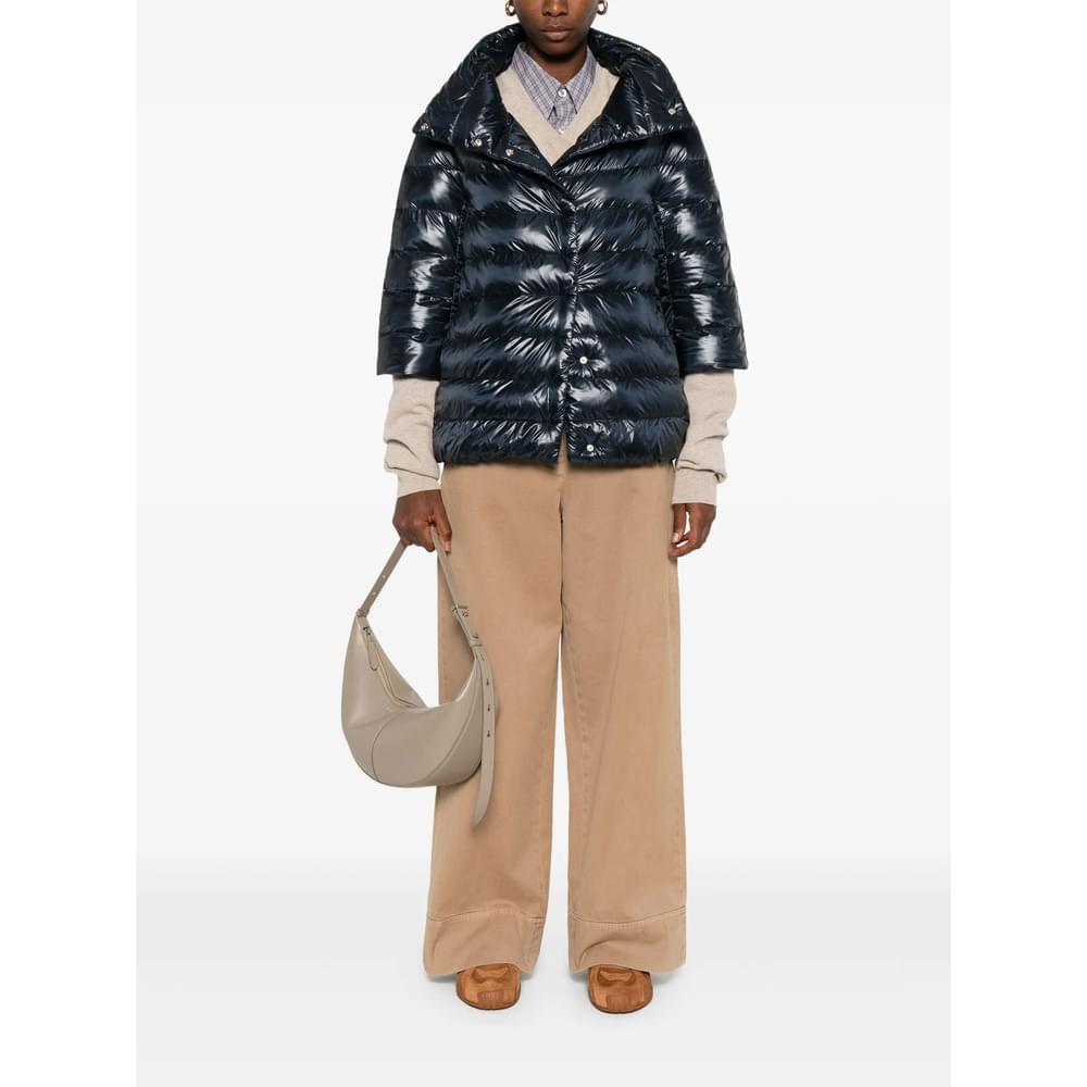 Herno Blue Jackets - Puffer Jackets Women HERNO