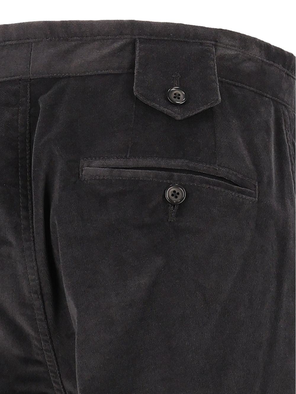 Dolce & Gabbana Men Velvet Trousers DOLCE & GABBANA