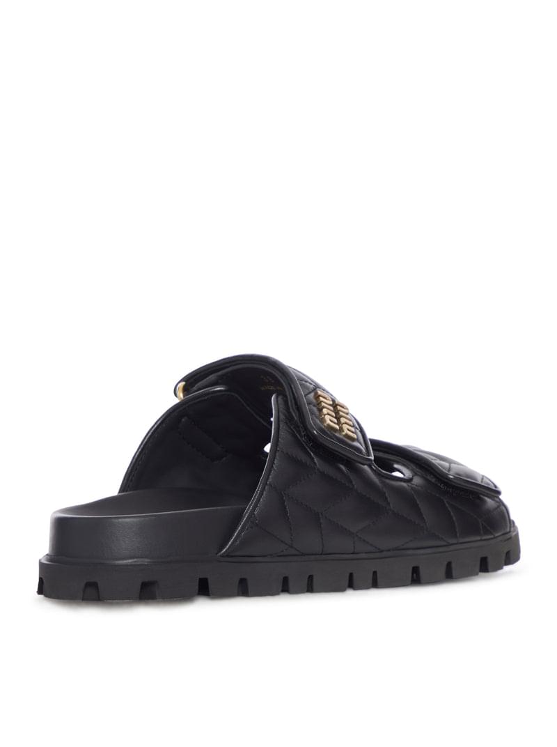 Miu Miu Women Nappa Matelassé Sandals MIU MIU
