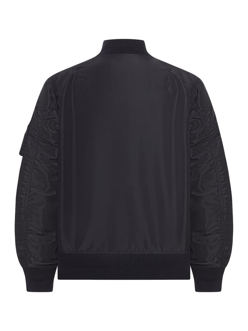 Sacai Men Nylon Bomber Jacket With Zip SACAI