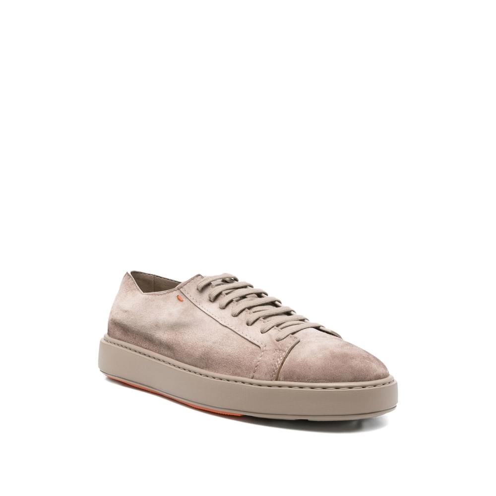 Santoni Grey Trainers - Low-Tops Men SANTONI