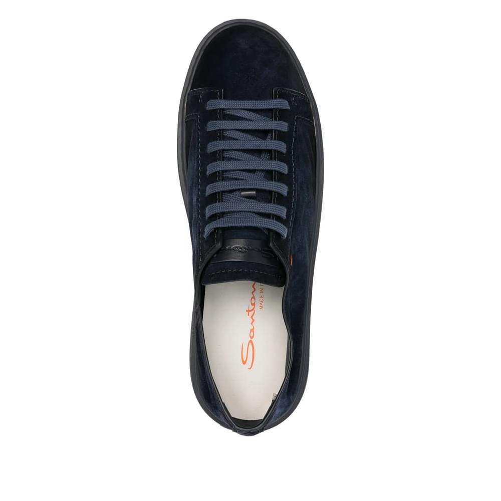 Santoni Blue Trainers - Low-Tops Men SANTONI