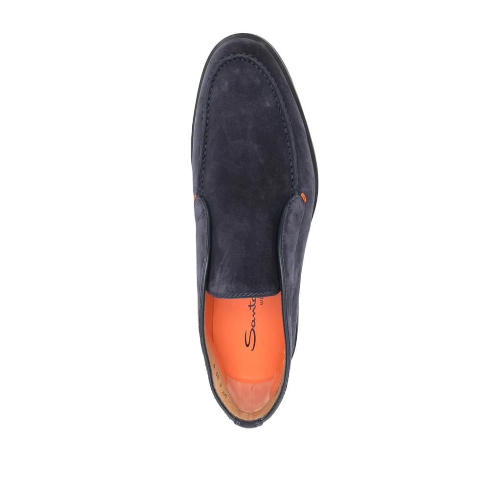 Santoni Blue Boots Men SANTONI