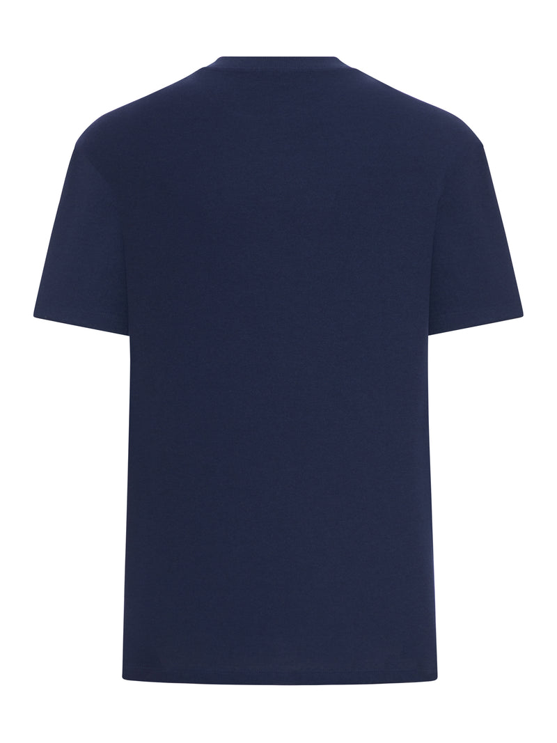 Saint Laurent Men Oversized Cassandre T-Shirt In Cotton Pique SAINT LAURENT