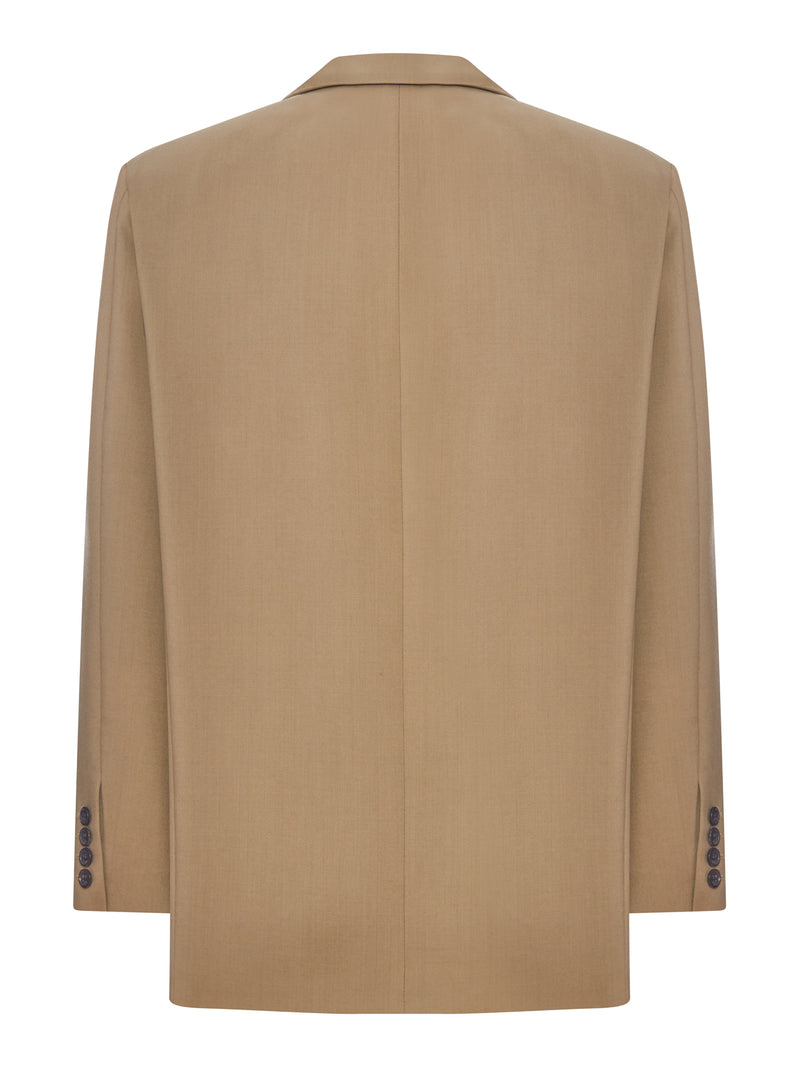 Saint Laurent Men Single-Breasted Jacket In Wool And Mohair SAINT LAURENT