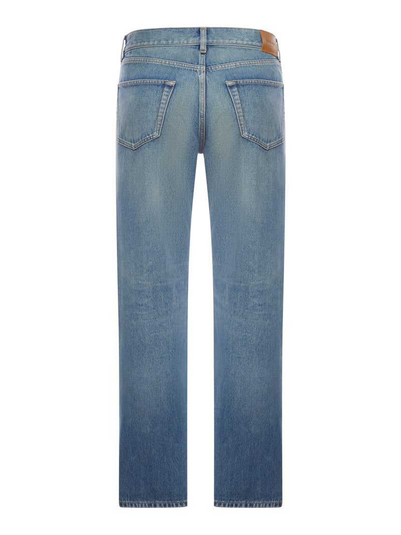 Saint Laurent Men Mick Long Denim Jeans SAINT LAURENT