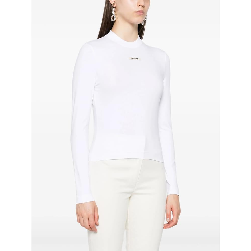 Jacquemus White Tops - T-Shirts & Jerseys Women JACQUEMUS