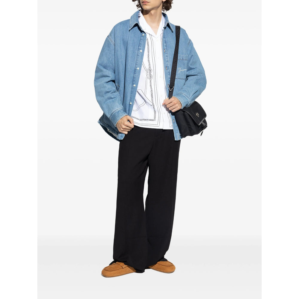 Jacquemus Blue Jackets - Denim Jackets Men JACQUEMUS