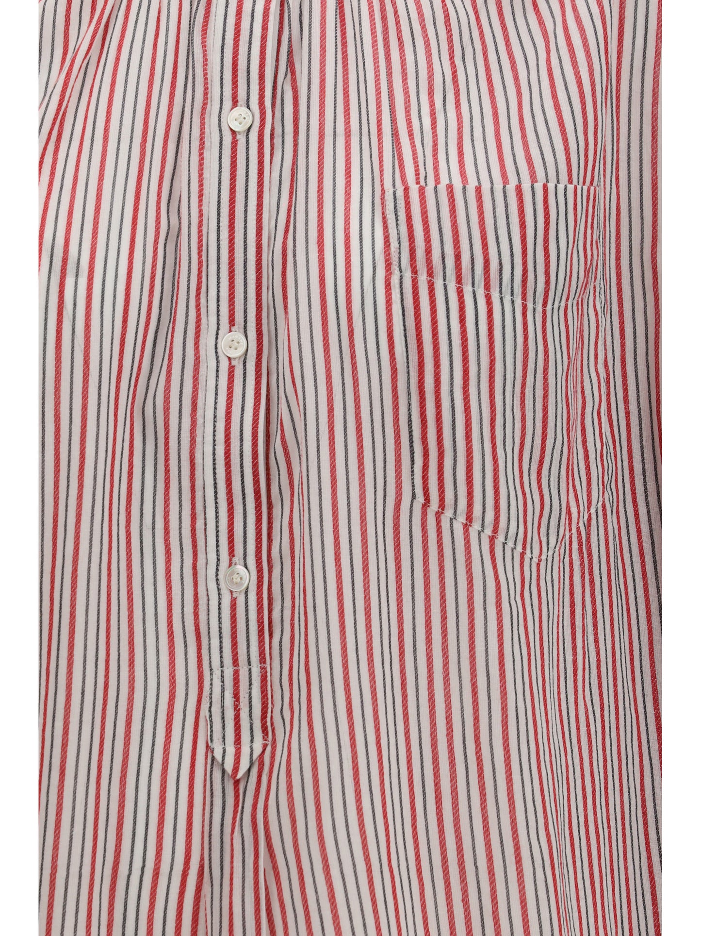 Marant Etoile Women Sapha Striped Cotton Voile Shirt ISABEL MARANT ETOILE