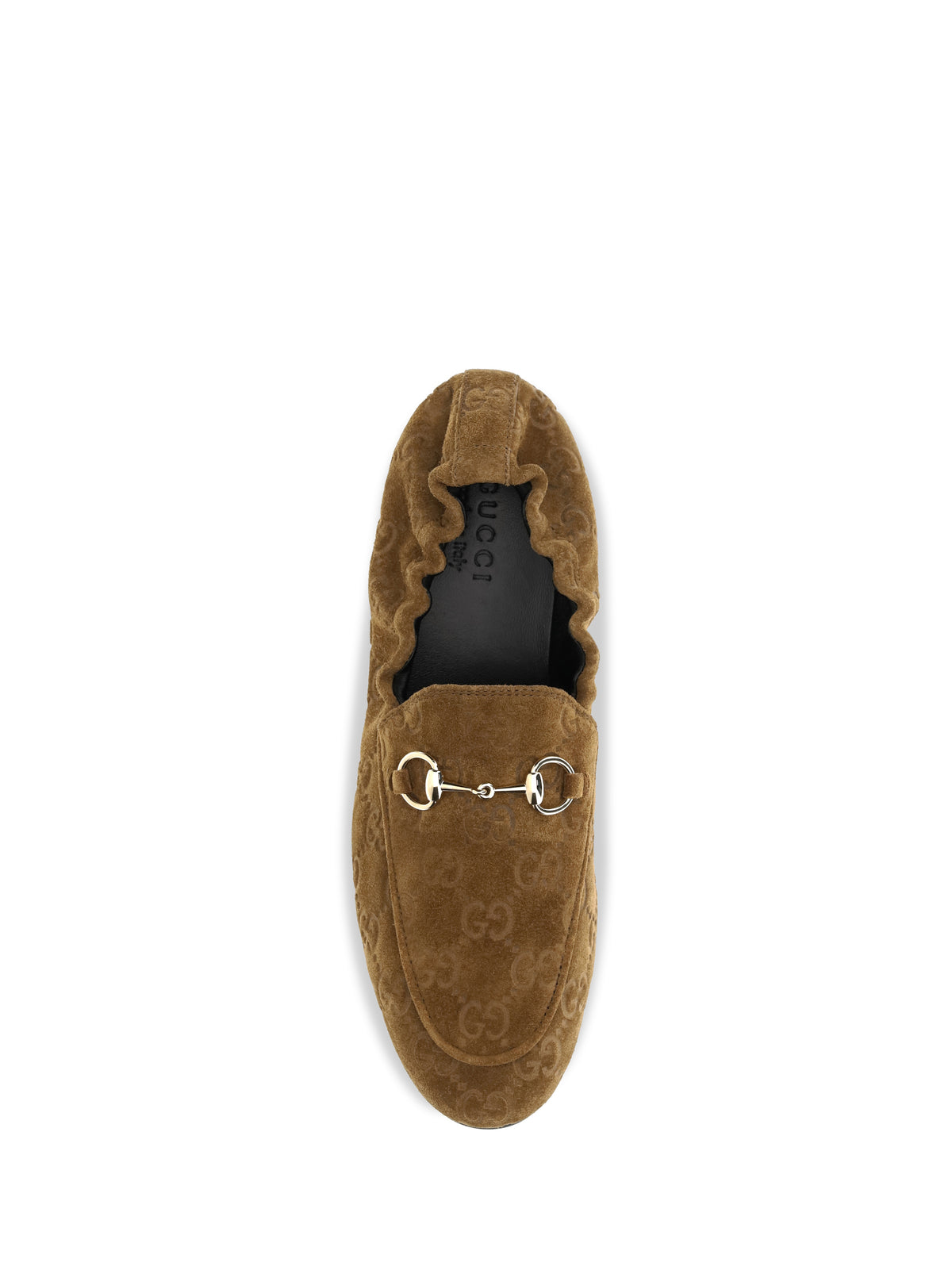 Gucci Women Gg Suede Loafers GUCCI