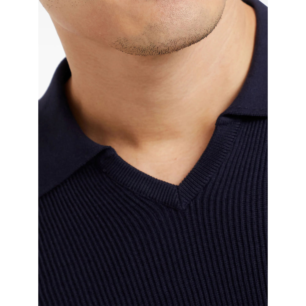 Brunello Cucinelli Blue Polo Shirts Men BRUNELLO CUCINELLI