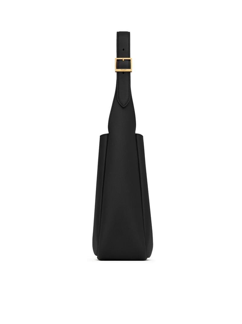 Saint Laurent Women Le 5 À 7 Supple Small In Hammered Leather SAINT LAURENT