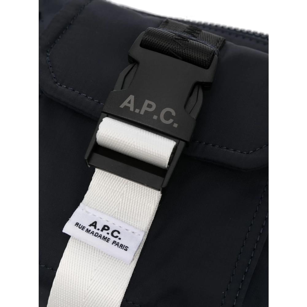 A.P.C. Blue Belt Bags Men A.P.C.