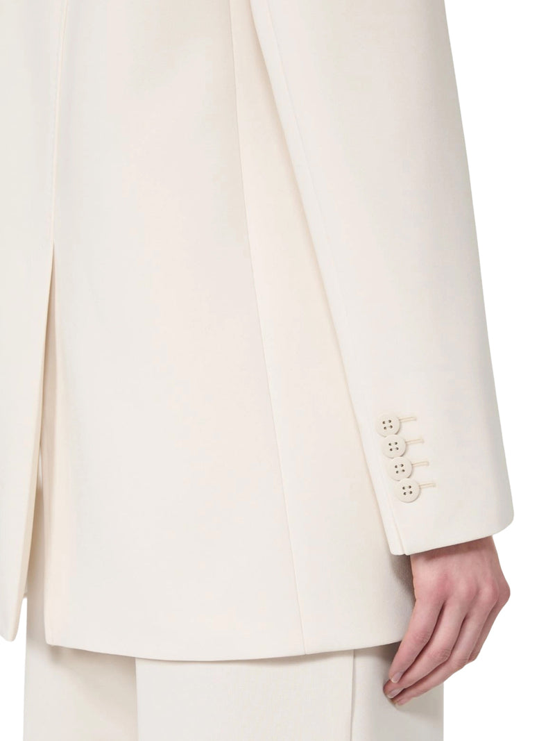 Max Mara Studio Women Single-Breasted Cady Blazer MAX MARA STUDIO