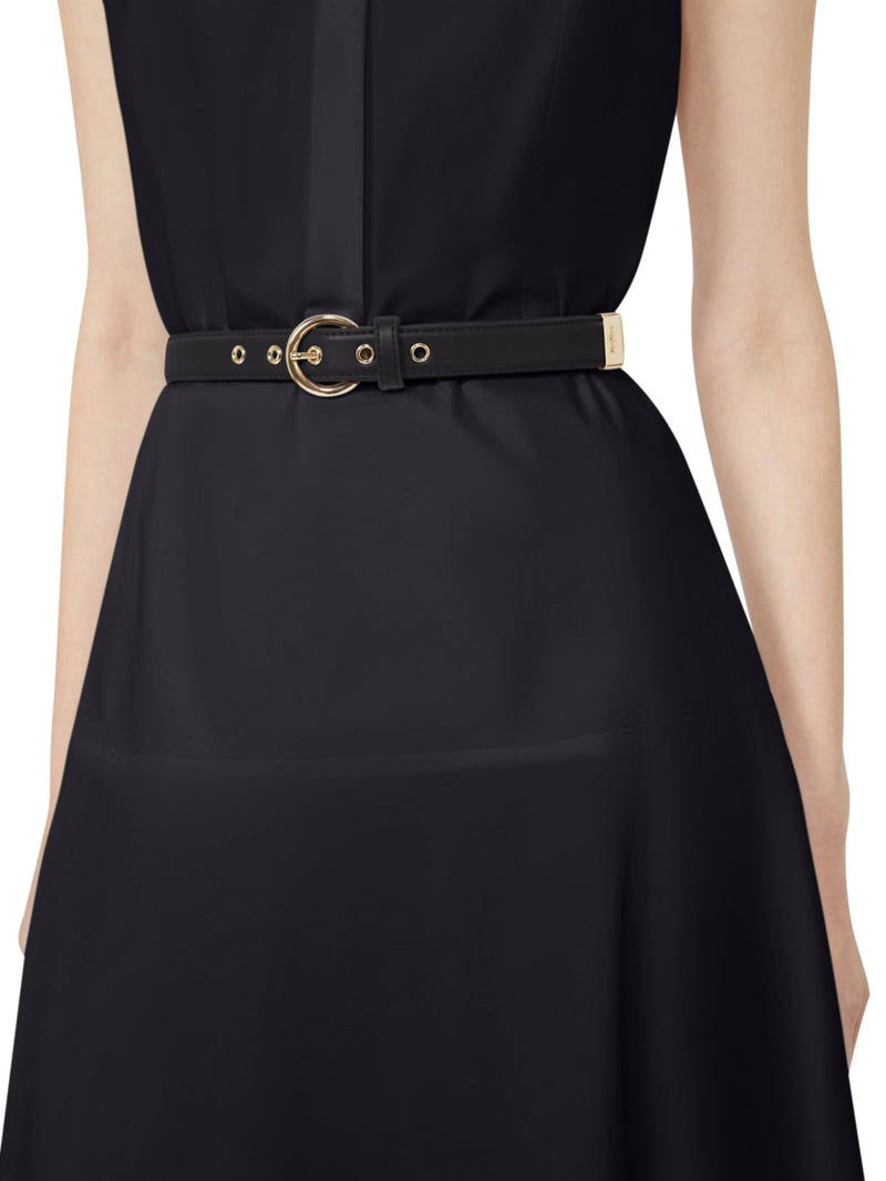 Max Mara Studio Women Cotton Poplin Wheel-Shaped Dress MAX MARA STUDIO