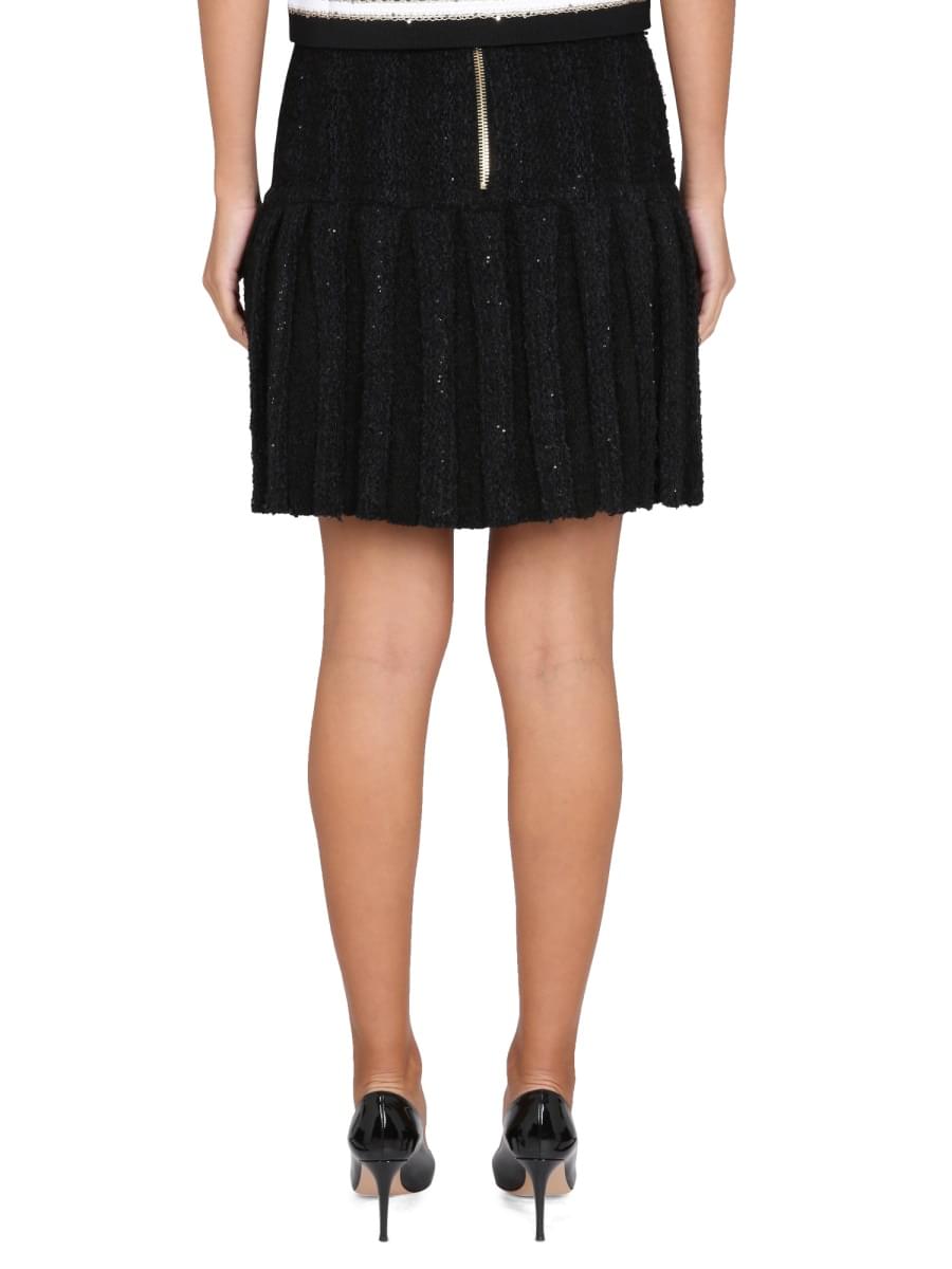 Balmain Women Skirt With Buttons BALMAIN