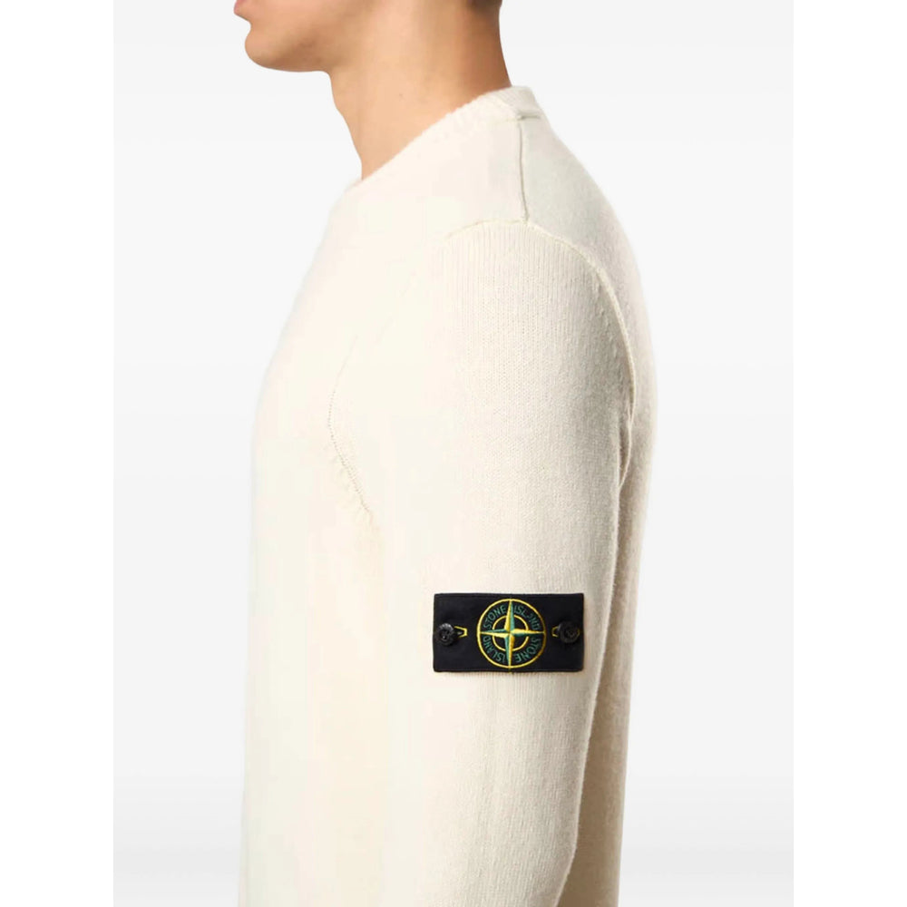 Stone Island Neutrals Sweaters & Knitwear - Jumpers Men STONE ISLAND