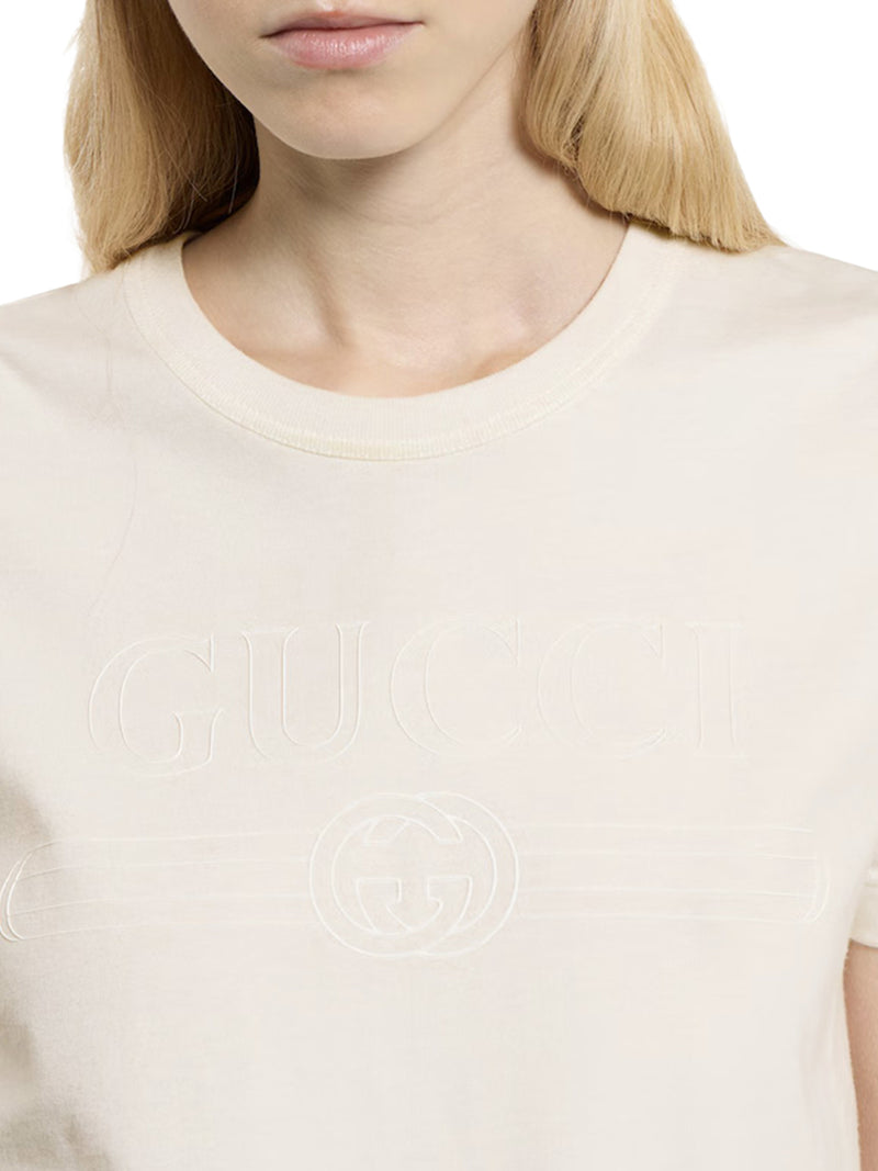 Gucci Women Medium Cotton Jersey T-Shirt GUCCI