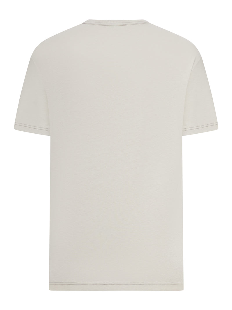 Lemaire Men Short-Sleeved Boxy T-Shirt In Heavy Jersey LEMAIRE