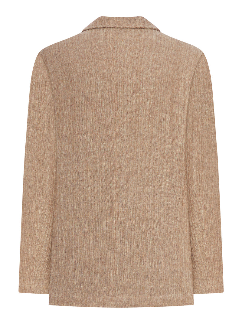 Giorgio Armani Men Double-Breasted Linen Blazer GIORGIO ARMANI