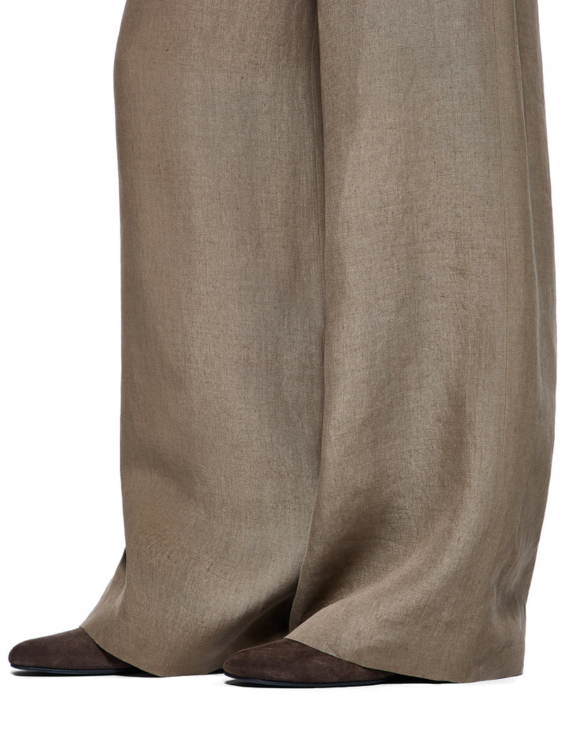 Giorgio Armani Women Tailored Linen Trousers GIORGIO ARMANI